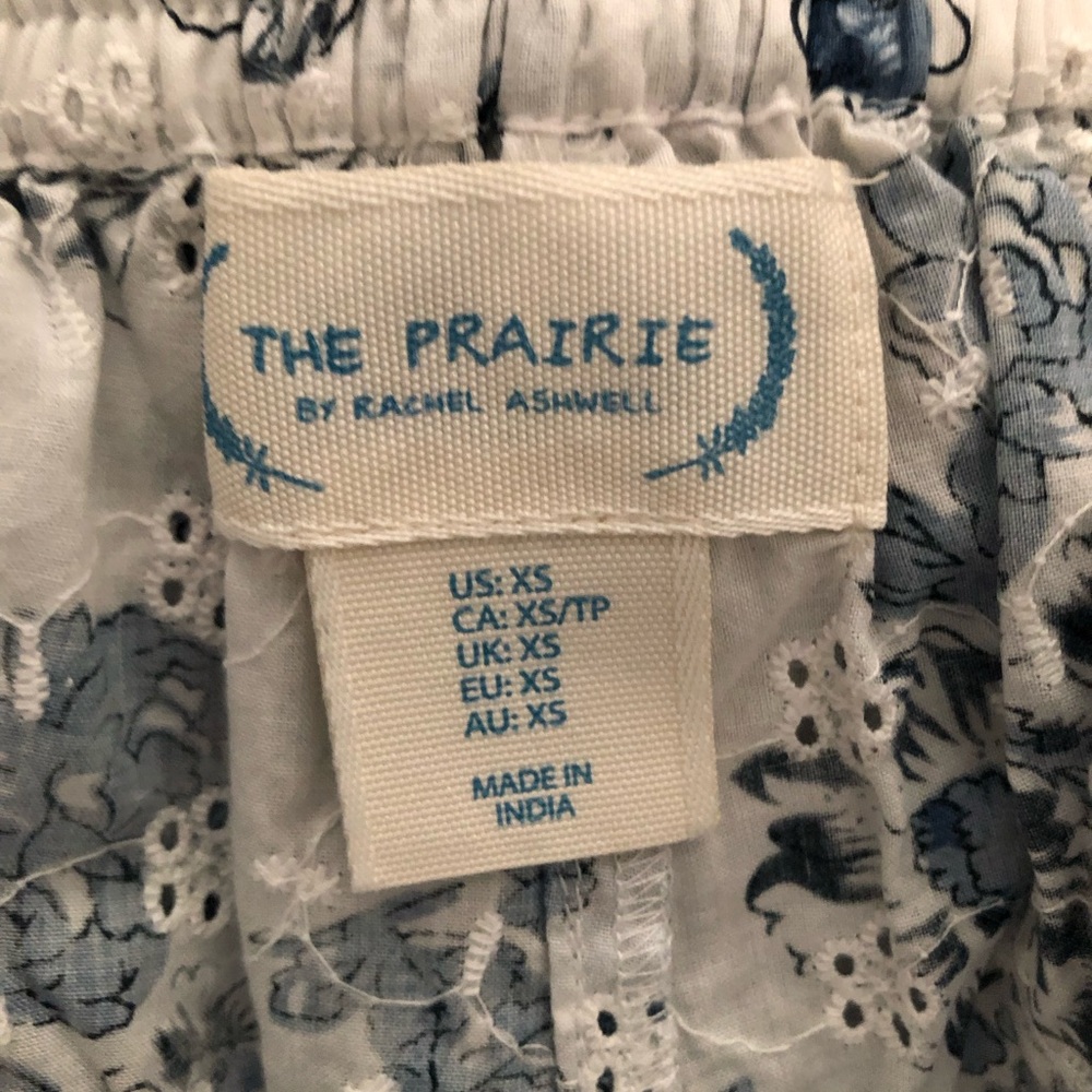 The Prairie Blue Floral Eyelet Cotton Camisole & Shorts Set - Picture 6 of 6